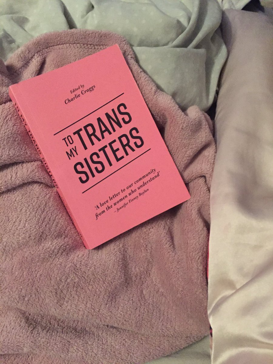 LanaPeswani's tweet photo. Coming home to this book is all I've thought of all evening @Charlie_Craggs #tomytranssisters https://t.co/vGT2FXbf30