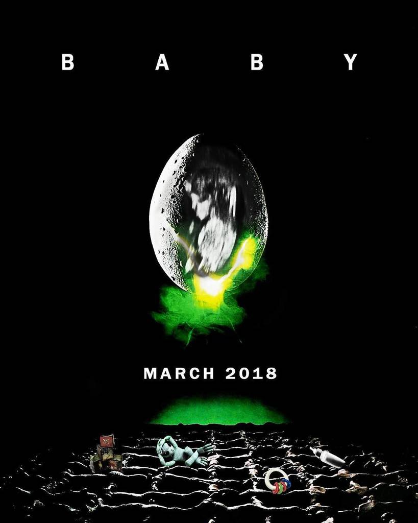alien birth announcement