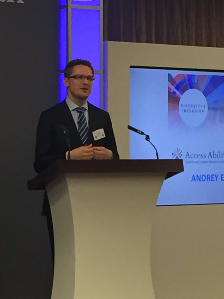 Andrey Erofeev <a href="/jpmorgan/">J.P. Morgan</a> sharing his story, wise words #dontgiveup #shareyourfeelings #iamwhoiam #disabilityisanability #hearingloss #deaf