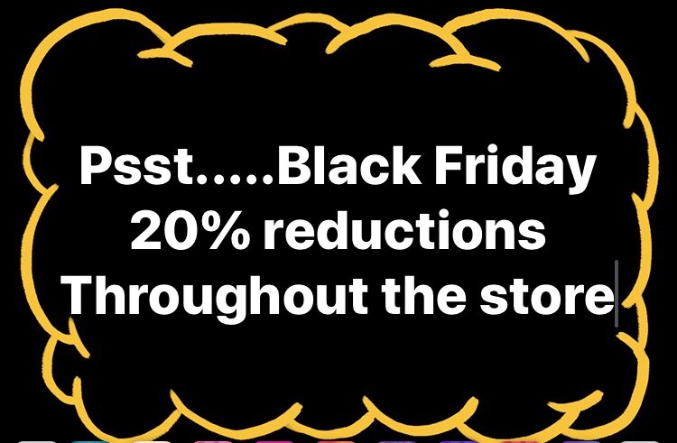 Don’t miss out on #BlackFriday discounts @chantalofbailgate hope to see you in store tomorrow 👢👜👗🛍