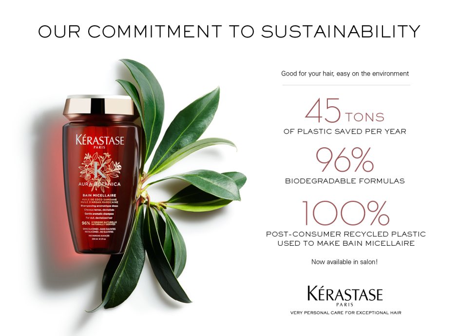 BeautyLivee's tweet photo. @lorealparisfr place la naturalité et l'écologie au cœur de ses derniers lancements,aussi bien les produits en salons de coiffure (@KerastaseUK) que dans ses créations vendues en GMS.C’est donc 98% d’ingrédients naturelles pour un super produit.Belle action pour l’environnement! https://t.co/wLlbN8EpN6