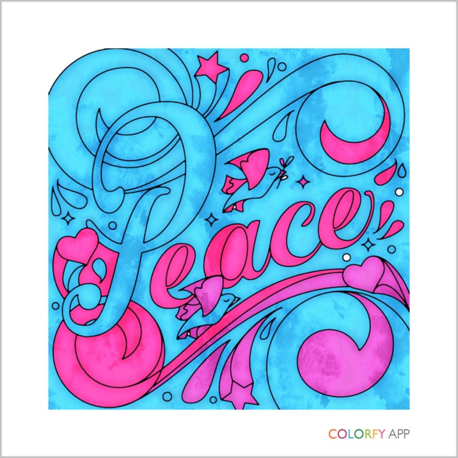    #colorfy #painteditmyself #coloringbook #cute  #love colorfy.net/app itunes.apple.com/us/app/colorfy…