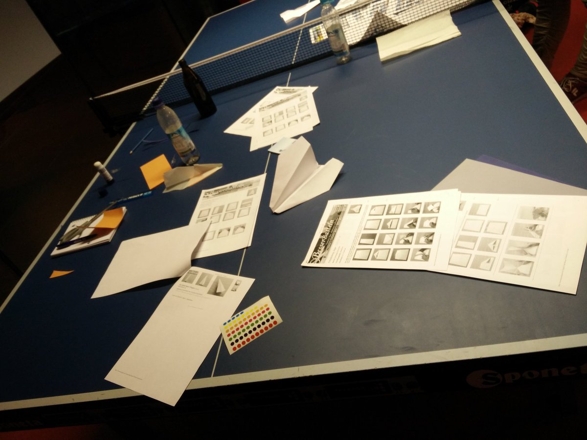 VeraLittleTree's tweet photo. Paperplane challenger at the @ministryoftest #meetup #munich @Presse_PAYBACK @PAYBACK_Careers https://t.co/PrRaEA1a4U