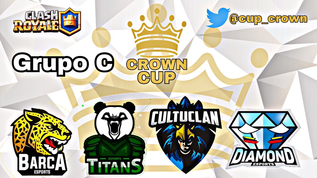cup_crown's tweet photo. El grupo “C” estará compuesto por los siguientes equipos: 
@eSports_Barca 
@eSportsTitansCr 
@cultuclan 
@DiamondseSports https://t.co/cATDX6RI2n