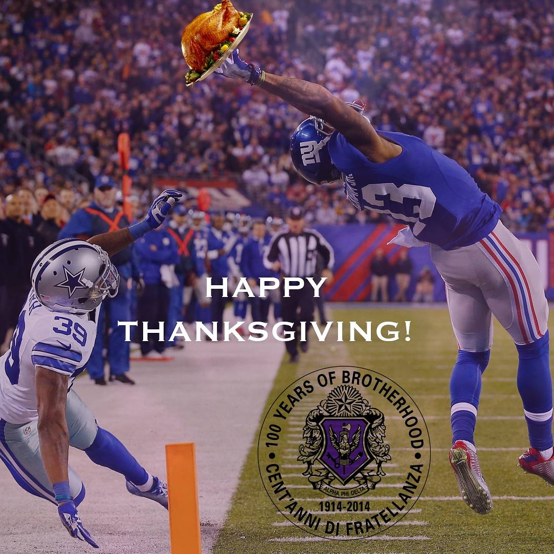 The brothers of Alpha Phi Delta would also love to wish everyone and their families a very Happy Thanksgiving! 🦃 Be safe, have fun and enjoy being with your loved ones.