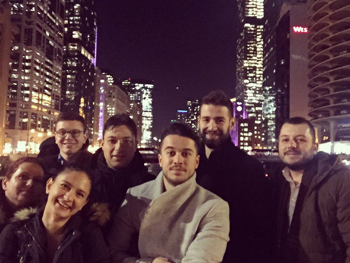 SWTAlumniSerbia's tweet photo. SWT Alumni representatives from 🇷🇸🇧🇬🇲🇰 visiting Chicago, IL 🇺🇸 #swt #workandtravel #ivlp #ivlp2017 #usa https://t.co/6Icv8mqTC9
