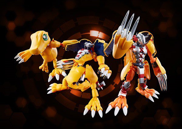 digidreamers_cl's tweet photo. Ha salido la 1° figura de la serie de coleccionables Digivolving Spirits. ¿Sabías que el Escudo Valiente de WarGreymon surgió como respuesta a la necesidad de darle una función adicional a la cabeza de Agumon en los primeros juguetes transformables de digimon? https://t.co/WwJN8MofHb