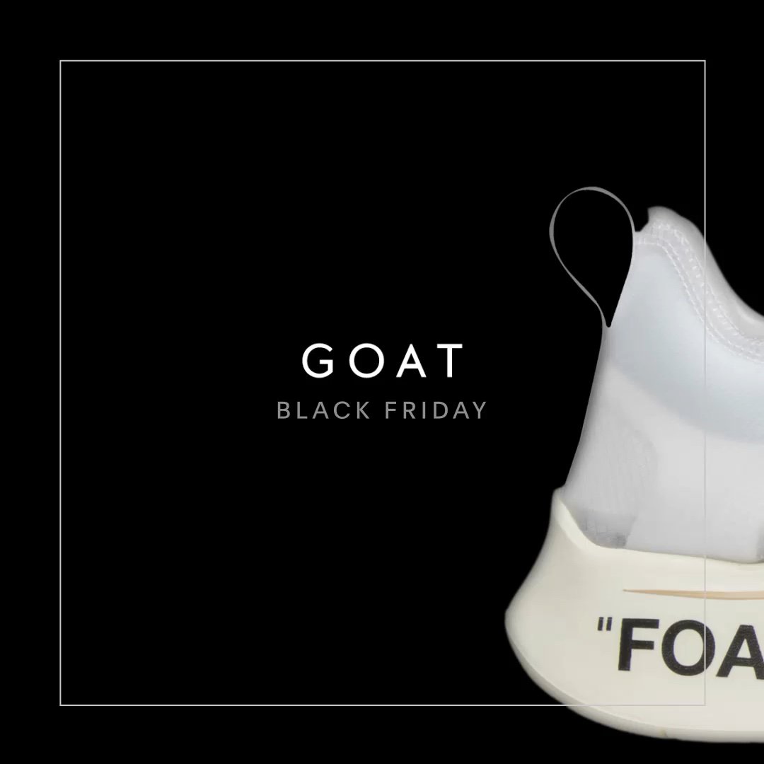 makots88's tweet photo. Enter for a chance get OFF-WHITE x Zoom Fly. #GOATBLACKFRIDAY https://t.co/5MitfM7pQu https://t.co/RzHn7IngiF