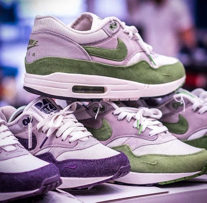 nike air max 1 patta purple denim