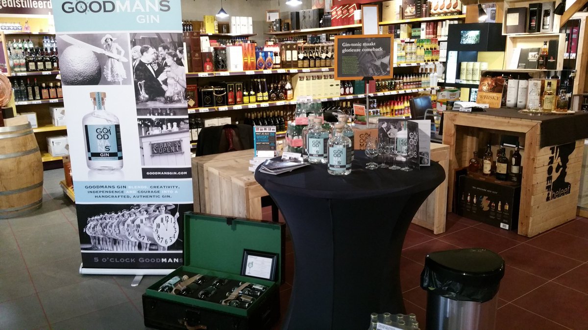 goodmansgin's tweet photo. Saturday 25th November, we are happy to welcome you for a nice chat and a drink at @HANOSISPC Goodmans Gin tasting for all you lovers! https://t.co/aupkHXHPOd
