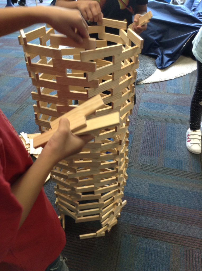hrpsmakers's tweet photo. Designing, mathematical thinking and persevering with our Kapla Blocks.... https://t.co/3VJ9ClLeAw