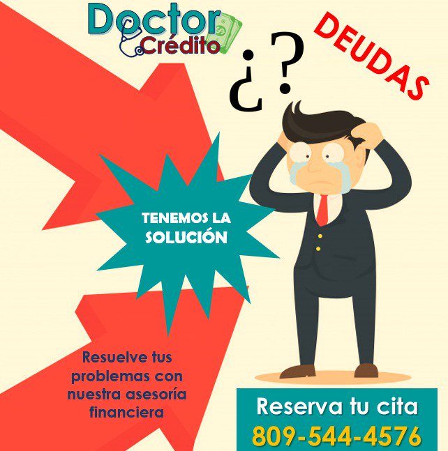 gpsgrupolaser's tweet photo. ¿Deudas? 💰¡Tenemos una solución para ti! 😀llámanos ahora y te ayudaremos a solucionar todos tus problemas económicos con #DoctorCrédito 809.544.4576
Un #Servicio de #GrupoLaser https://t.co/JoEqhuCFzO