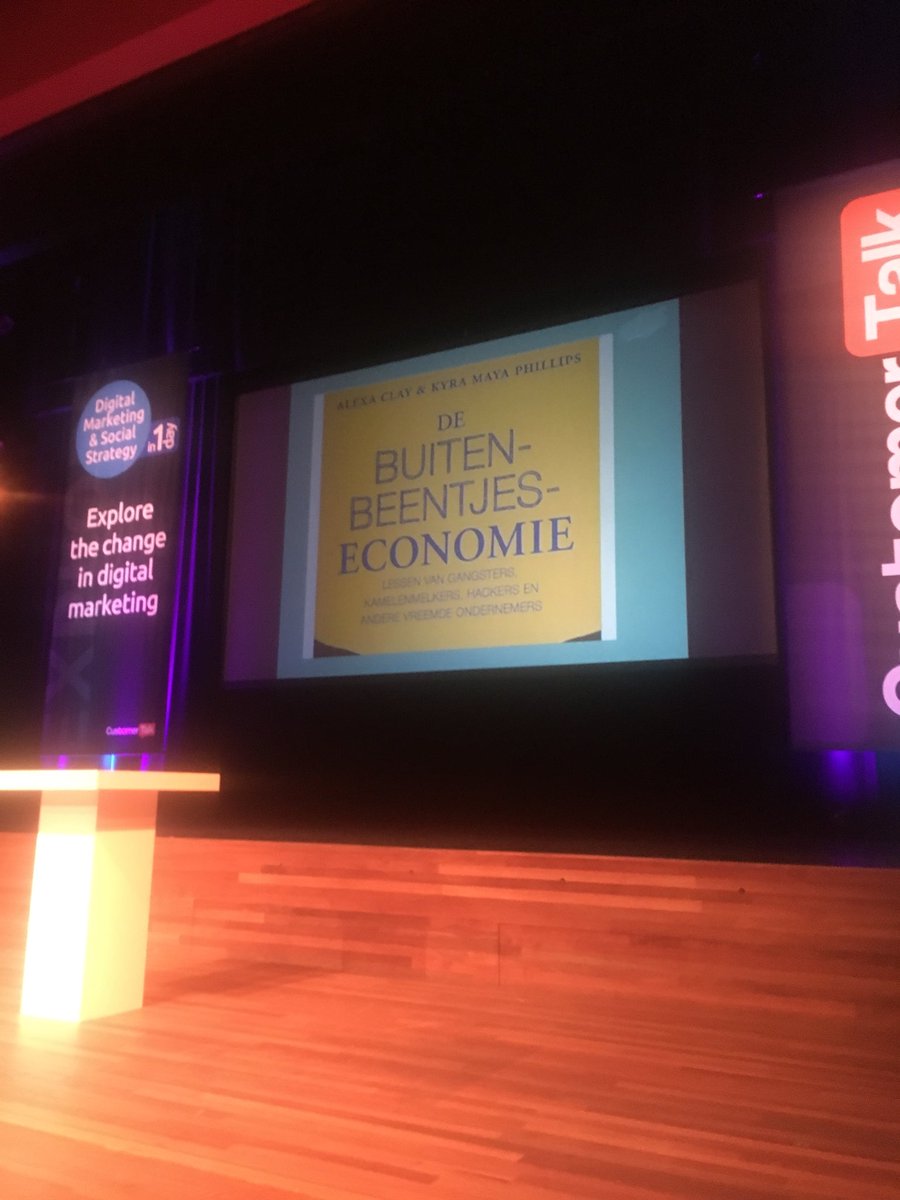 willemoverbosch's tweet photo. Goeie tip van @Fellinger ‘de buitenbeentjes economie’ .....over ondernemers @CustomerTalk #DIMDAY17 #Toptrendsvoorondernemers https://t.co/N7QdAx7xZo