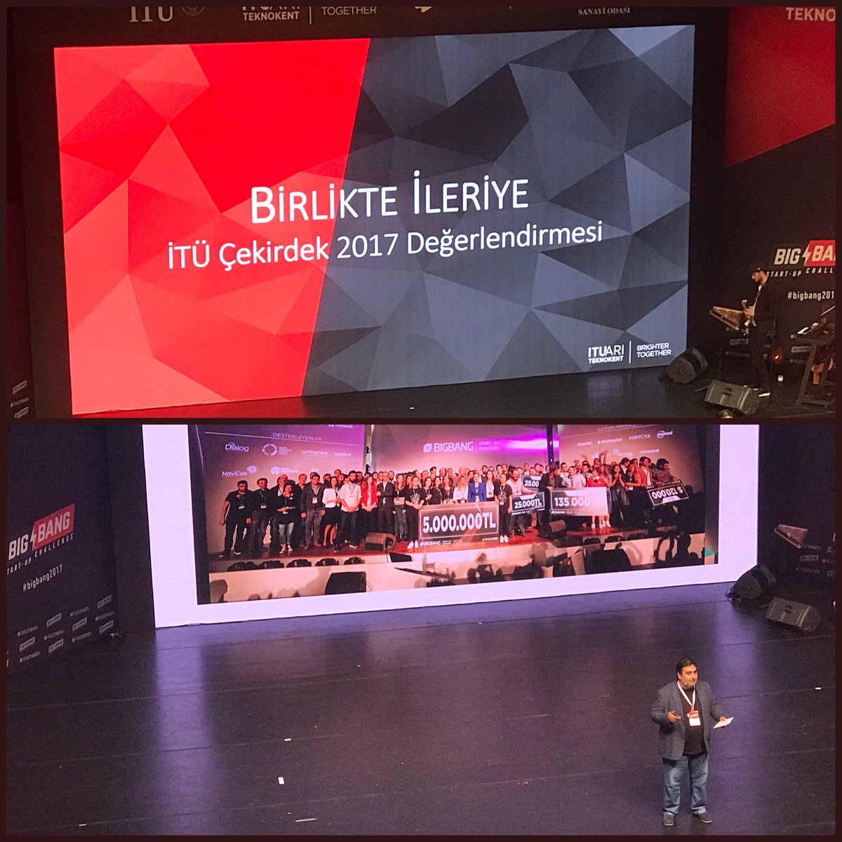 endeavor_turkey's tweet photo. .@CaseCampus Danışma Kurulu Üyesi ve @ituTeknokent Genel Müdür Yardımcısı Doç. Dr. #DenizTuncalp #BigBang2017 ‘de #BigBang’in dünden bugüne kattettiği yolu anlattı. @praxist https://t.co/ehyviGwGki