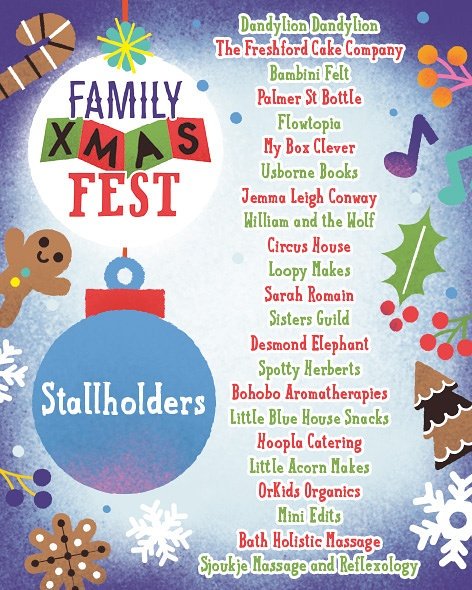 be_nips's tweet image. Our #familyxmasfest line up is here! What a doozie.