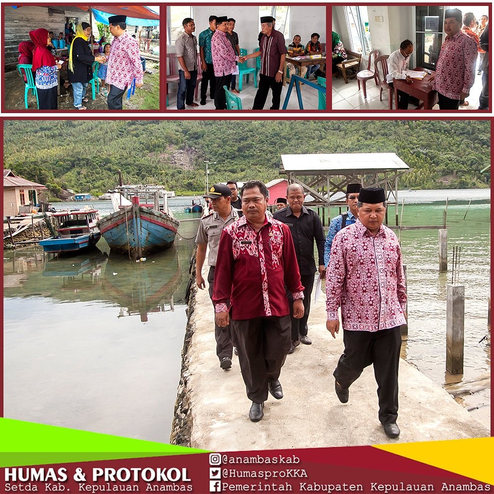 HumasproKKA's tweet photo. (23/11) WAKIL BUPATI KEPULAUAN ANAMBAS, WAN ZUHENDRA TINJAU PILKADES SERENTAK DI DESA BAYAT KECAMATAN PALMATAK. #pilkades #anambas https://t.co/MjFOHVuDxE