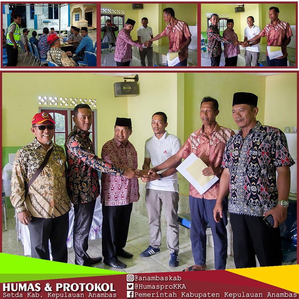 HumasproKKA's tweet photo. (23/11) WAKIL BUPATI KEPULAUAN ANAMBAS, WAN ZUHENDRA TINJAU PILKADES SERENTAK DI DESA LANGIR KECAMATAN PALMATAK. #anambas #pilkades https://t.co/lwjgxlld0M