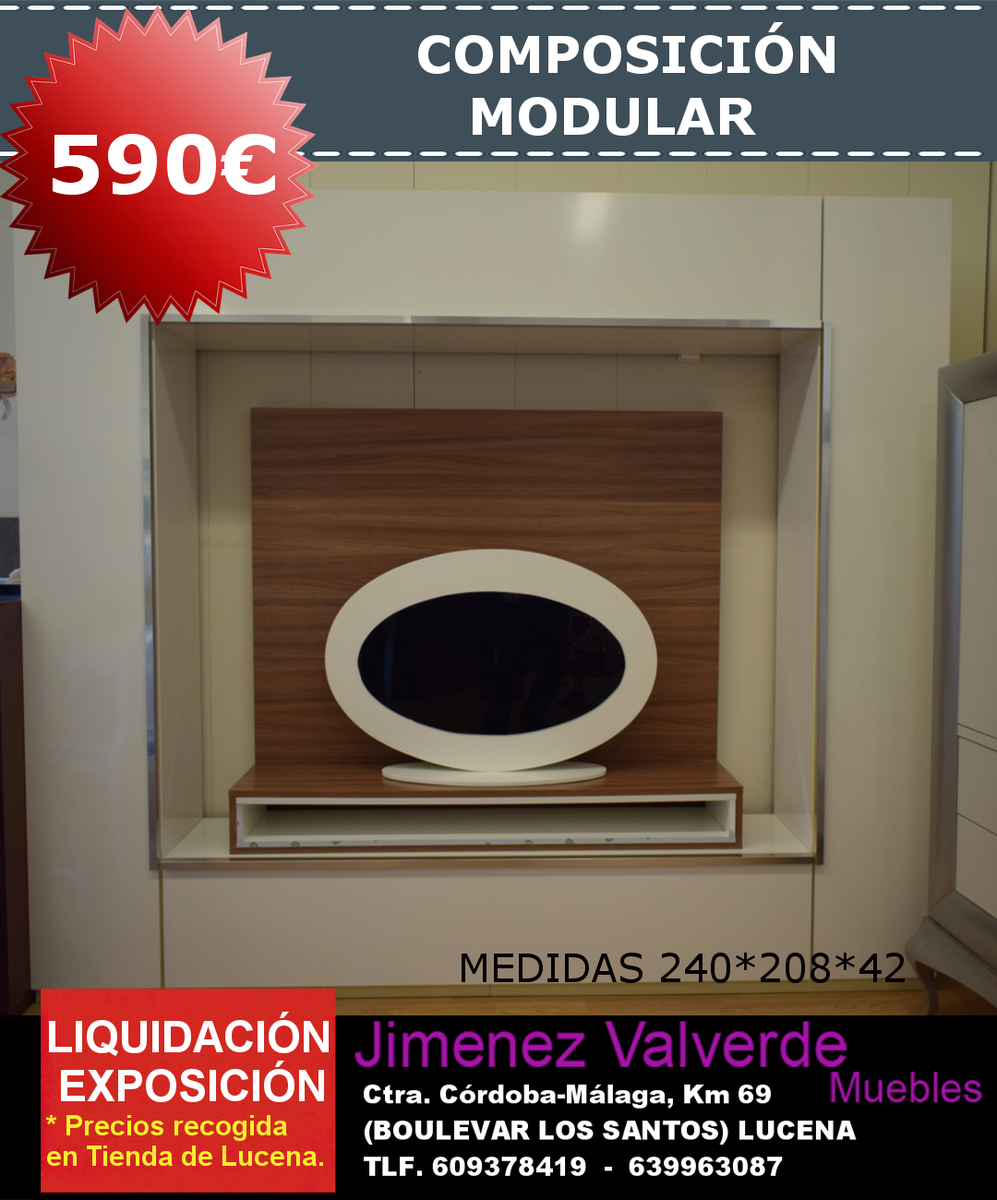 #liquidacionporcierre #diseño #calidad #mobiliario #dormitorios #comedores #juvenil #mobiliario JIMENEZ VALVERDE MUEBLES Ctra / Cordoba Malaga Km 69 Lucena (Cordoba) 957500752