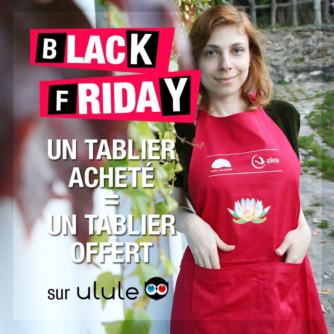 #blackfriday : un #tablier acheté = un tablier offert sur <a href="/ulule/">Ulule</a>
Dernier jour pour supporter notre projet
#Support our #Sikna #interactive #kitchen #apron #project on <a href="/ulule/">Ulule</a> #crowdfunding #healthy #yummy fr.ulule.com/sikna-tabliers…
#vegan #govegan #veggie #glutenfree #ulule