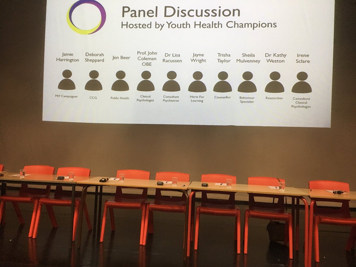 sheilattuned's tweet photo. Just getting ready for the panel discussion hosted by youth health champions #smhc2017 https://t.co/F4SDnjiKGl