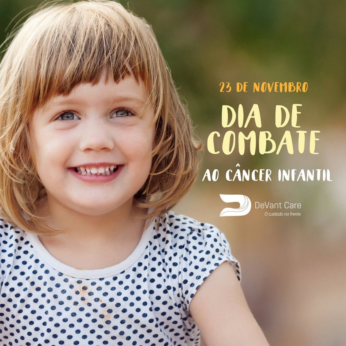 DeVantCare's tweet photo. Dia do combate ao cancer infantil a DeVant Care acredita nessa luta! 👩⚕️👨⚕️💖😷
-
#devantcare #ocuidadonafrente https://t.co/xSOWnfGmRx
