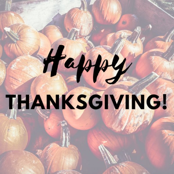 It’s days like this that remind us to be thankful for those who got us here -- you.