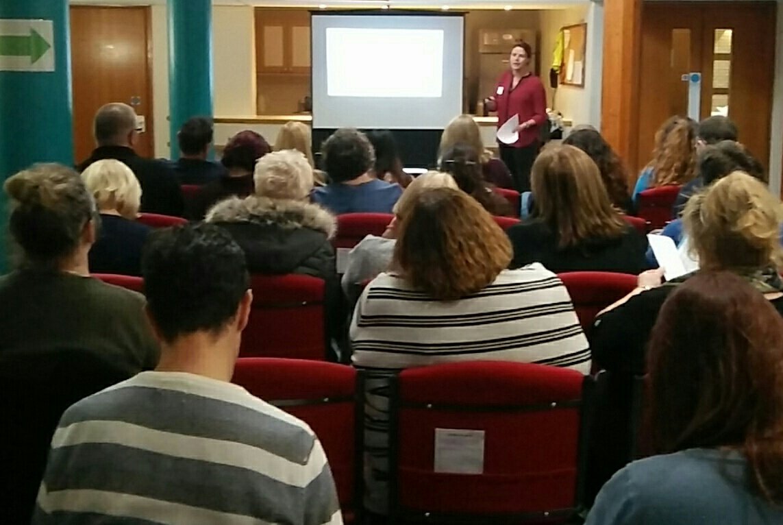 Packed room for <a href="/Catch_Impact/">Catch Impact</a> Understanding your data masterclass #impactaloud