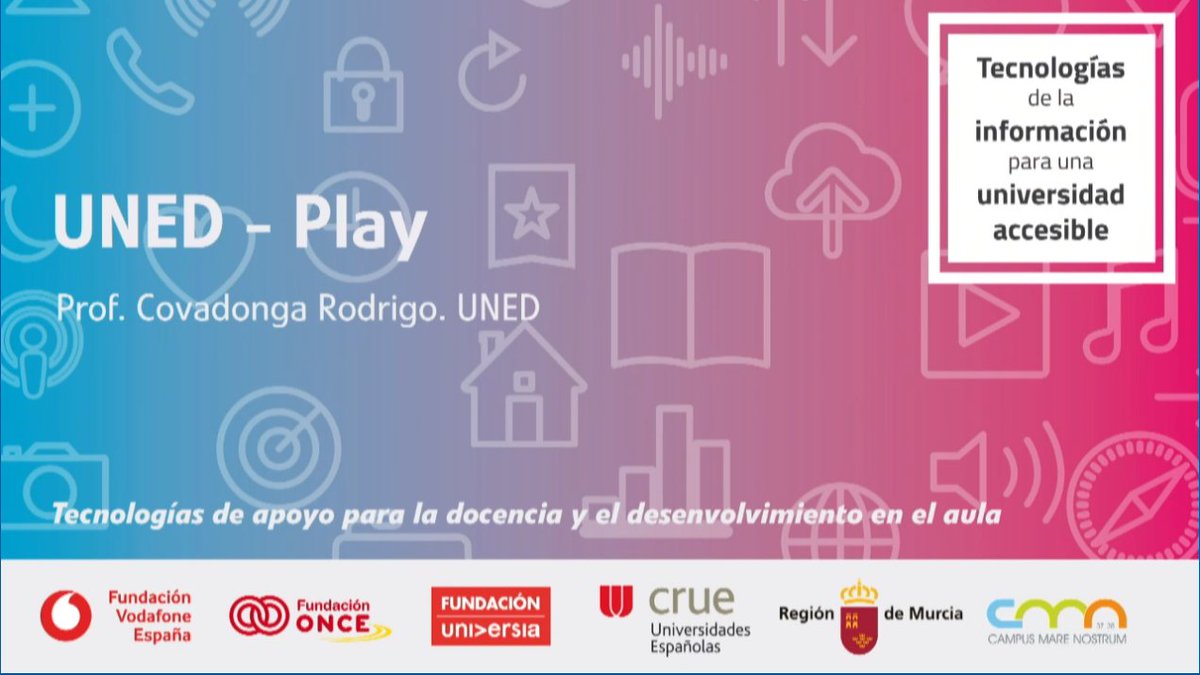 LabDigInclsUNED's tweet photo. Ponencia de la Cátedra @UNEDVodafone – @FVESP. En las jornadas @CrueUniversidad. La Cátedra @UNEDVodafone participa en la ponencia: https://t.co/EOliMNz0Pj
•UNED-Play: repositorio multimedia de la Univ. Nacional a Distancia
https://t.co/0xqkFm3bZB
Ponente: @cova_rodrigo -@UNED https://t.co/RKf3mgDj9J