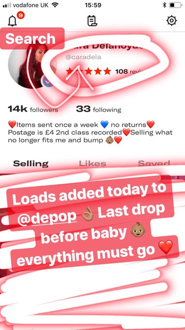 Last drop before bubba, everything must go 👌🏽 search &lsquo;caradela&rsquo; @depop ❤️ https://t.co/upZZxvPuQM<a href="/tag/instagram"class="tags"><span>#instagram</span></a>