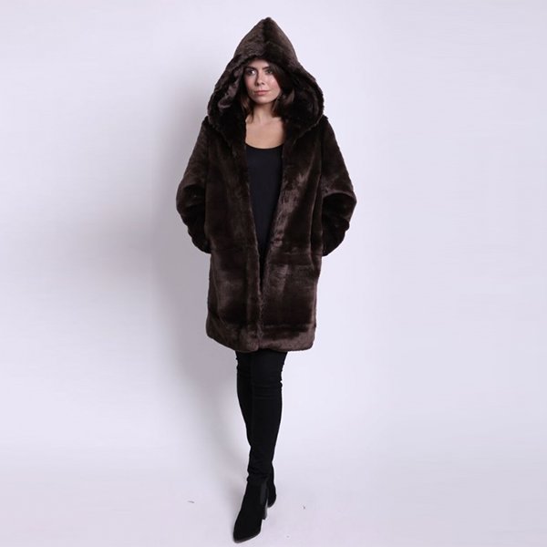 FauxEngland's tweet photo. For luxe outerwear, look no further than this faux fur hooded coat >> https://t.co/A6f3GwTa0m #FauxEngland #FauxFur https://t.co/DSwcnb9QDV