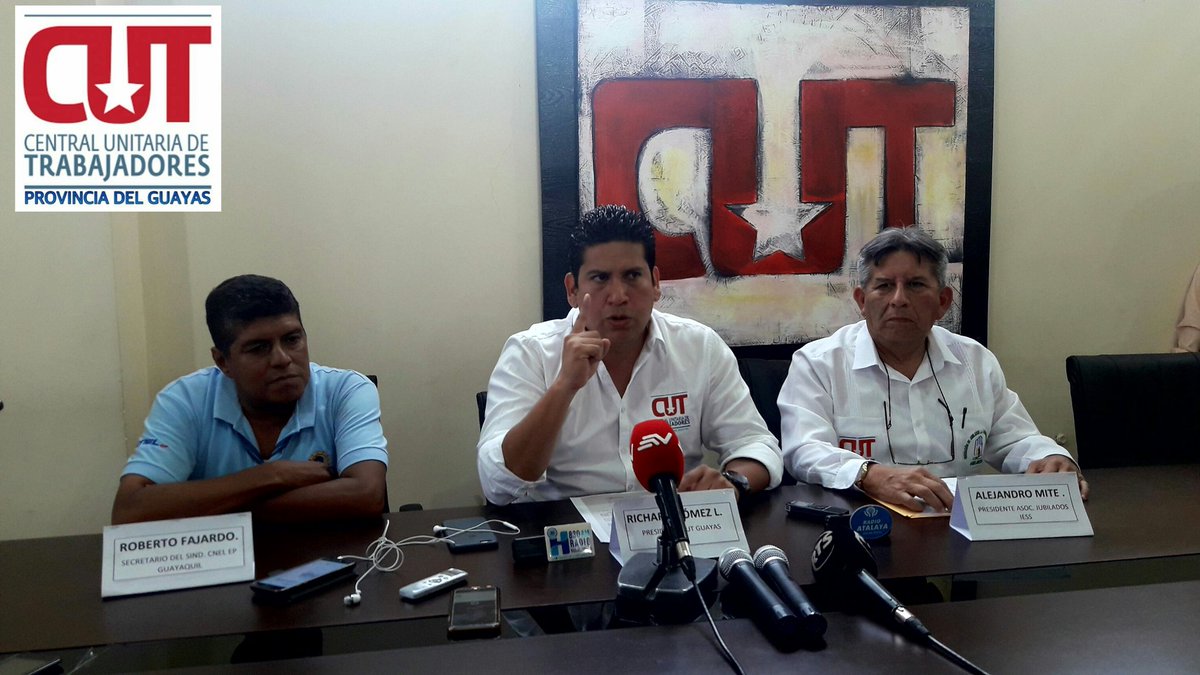 cut_guayas's tweet photo. CUT apoya y respalda las gestiones del Presidente del @IESSec @REspinosa_G sus obras han sido en beneficio del pueblo Ecuatoriano. https://t.co/7s30DgzHQs