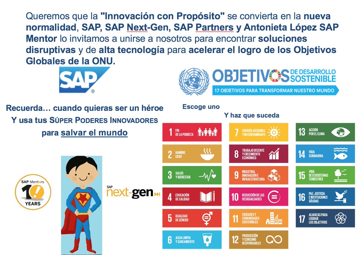 Mariettalg's tweet photo. @Mariettalg @SAPMentors sharing โInnovation w/ Purpose & @GlobalGoalsUN โ in SP @SAPNextGen drive @sap4good #CreateTheWorldYouWantToLiveIn https://t.co/wVAiWg1xmf