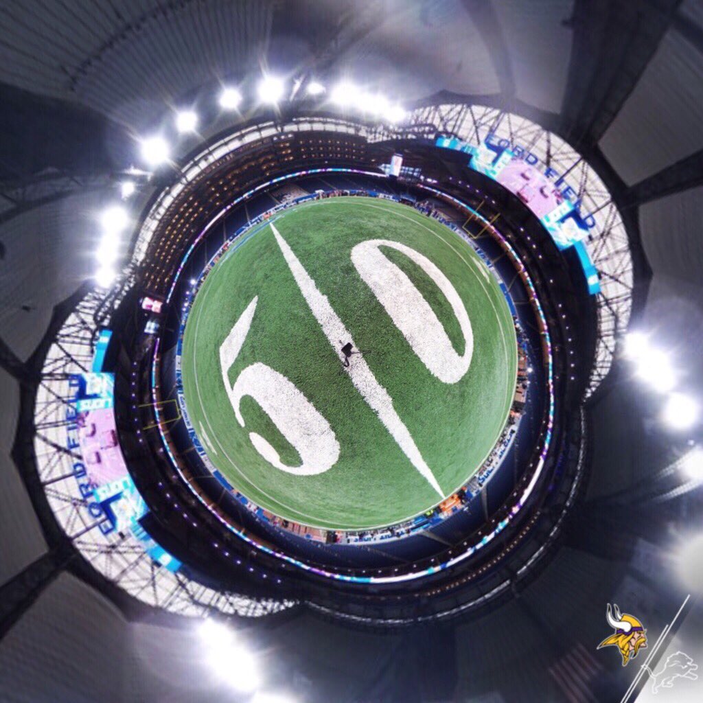 The @NFL world watches. 🌎🏈 #Skol https://t.co/u6ITpTWdQx