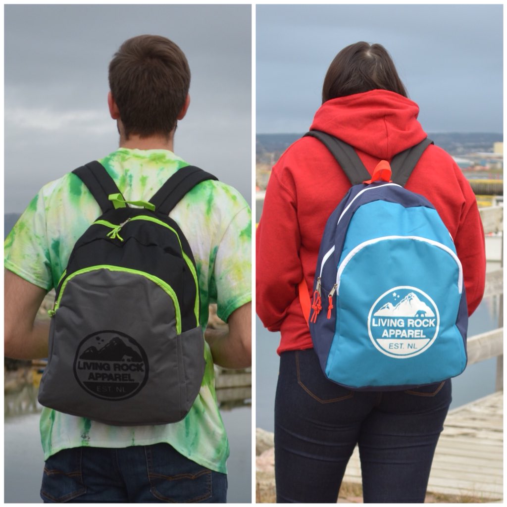 LivingRockNL's tweet photo. 🎒Backpacks are now available and will be on sale for $20.00 at Christmas at QE this Sunday! ⛄️🎄

📷 @nataliejanes13 https://t.co/s0BD82kt59