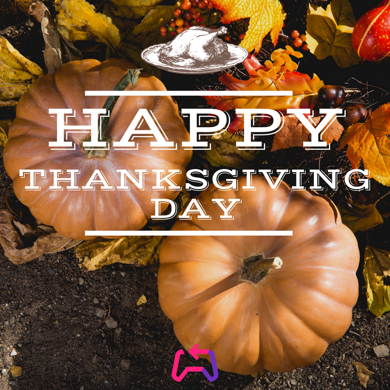 ReGaming_LLC's tweet photo. Warmest wishes at this special time of Thanksgiving   to all our partners from United States. Wishing you the happiness of good friends, family, and the wonder of the holiday season !
 @ReGaming_LLC team

#thanksgiving #happythanksgiving #regaming #regamingllc #turkeytime https://t.co/gX2Y0FBQ1C