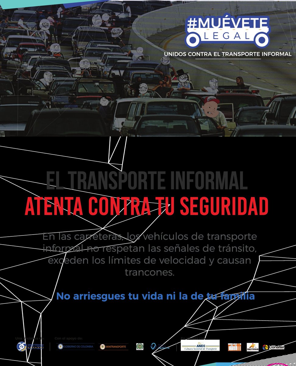 Coviandes's tweet photo. #MueveteLegal https://t.co/lF4r9fX3zk