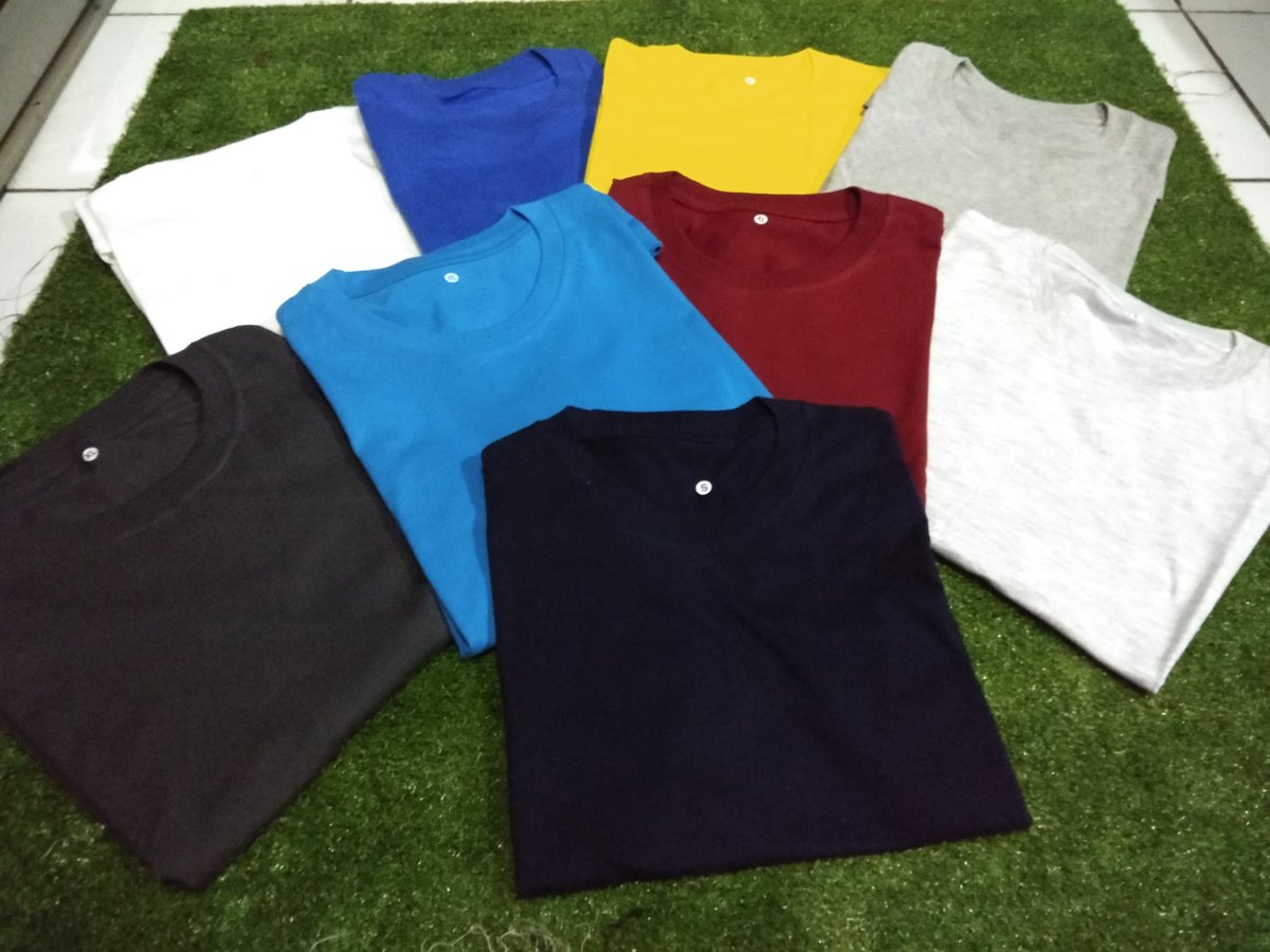 IndraWokeh's tweet photo. Jual kaos polos satuan &amp; lusinan COMBED 24s..  Merapat aja ke akun IG bolos.sablon biar tau hasil sablonan juga... Heheee https://t.co/eikwLieDhM