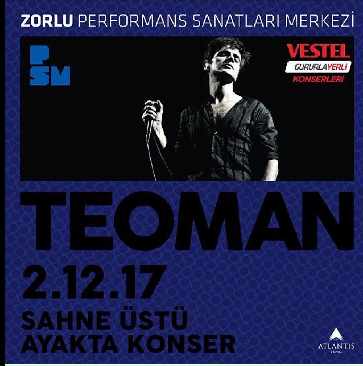 SRKNFRTofficial's tweet photo. Size güzel bir haber ! 2 aralık'ta @teomanpanocom zorlu psm konseri öncesi "BireBir"projem'den 3-4 şarkı söylicem.yakındaki dostlara duyurulur 🎶🎵 https://t.co/yLe07NmU2o