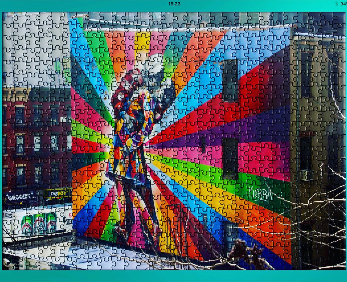JigzenApp's tweet photo. JigZen>Street Art>Kobra
Download the app at https://t.co/K5audciNe7
#thekiss #chelseahighline #kobrastreetart #jigsaw #puzzle https://t.co/2oYJD2sC5L