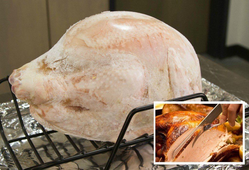 Thermapen's tweet photo. Did you know you can cook a completely frozen turkey? Check the link in the profile for everything you need to know. .

#thermoworks #thermapen #chefalarm #thermometer #temperature #thanksgiving #holiday #holidays #turkey #meat #cook #cooking #food #food… https://t.co/i0DTeRnAPK https://t.co/cGNa2Uo0qH