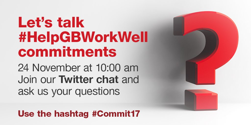 H_S_E's tweet photo. Are you joining our #Commit17 Twitter chat tomorrow? #HelpGBWorkWell
@AgindustriesUK @Biffa @BritishGas@BOHSworld @BSIF1 @cardiffuni @Chalcroft @CECANational @CPA_Planthire @Crossrail @DefraGovUK @edfenergy @EnergyInstitute @EnvAgency @ESA__tweets @GasSafeRegister https://t.co/msa0cjUC4s