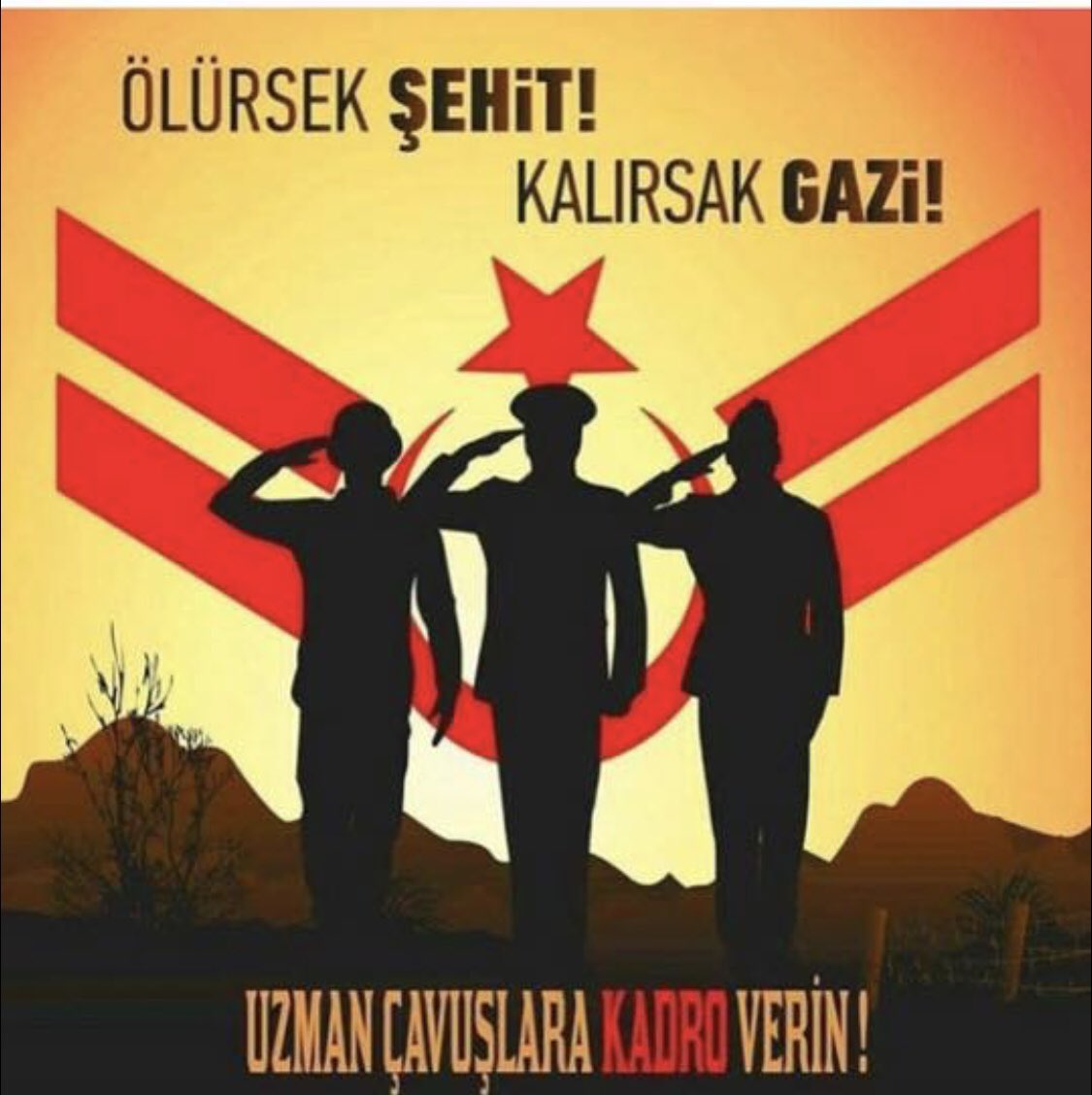 Tuzed1818's tweet photo. #KadrosuzŞehitlerUzmÇvşlar
Kadro yok 
Tabanca yok
Ozluk hakki yok
Orduevi yasak
Lojman yok
Derece kademe yok
Baski cok
Mobbing cok
Isten atilma korkusu her an 
Cephede en onde odulde en arkada
Kurs yok herhangi bir tesis yok
Sesimizi duyun sayin cumhurbaskanim 
@RT_Erdogan https://t.co/Tzchuc5Tiz