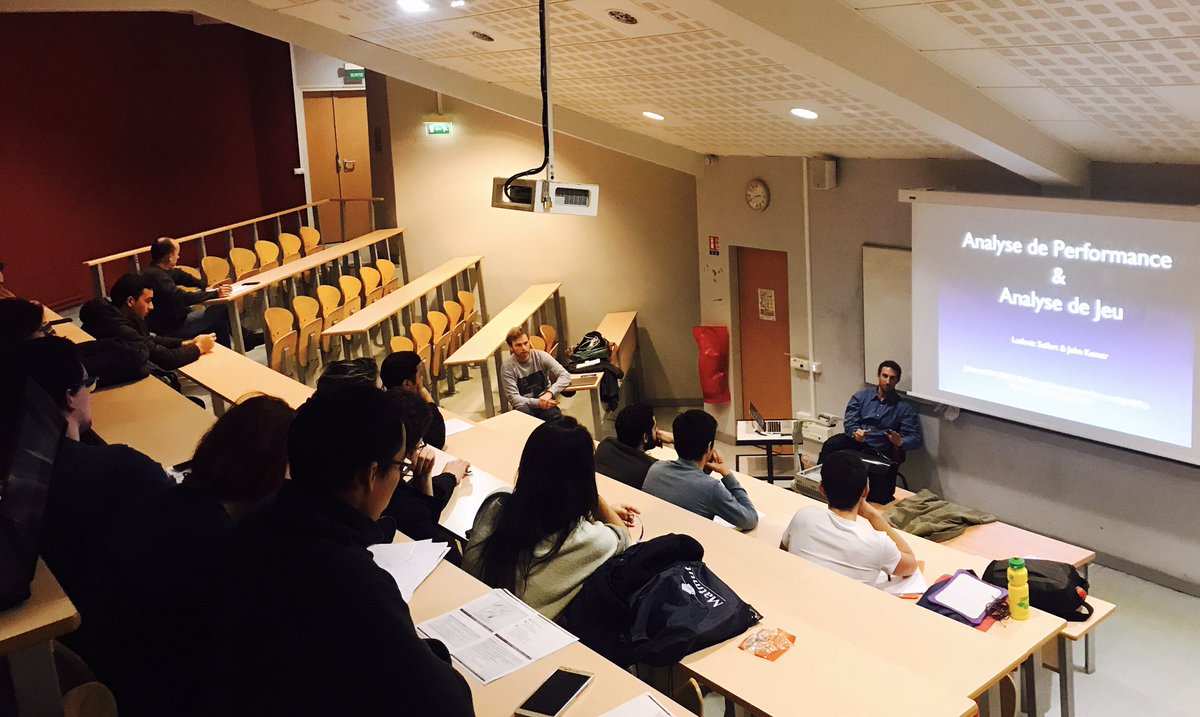 Quand le #sport rencontre la #datascience et les #bigdata : présentation de Ludovic Seifert, dir. du CETAPS et resp. du Master  EOPS Entrainement Sportif et Analyse de Jeu @normandieuniv