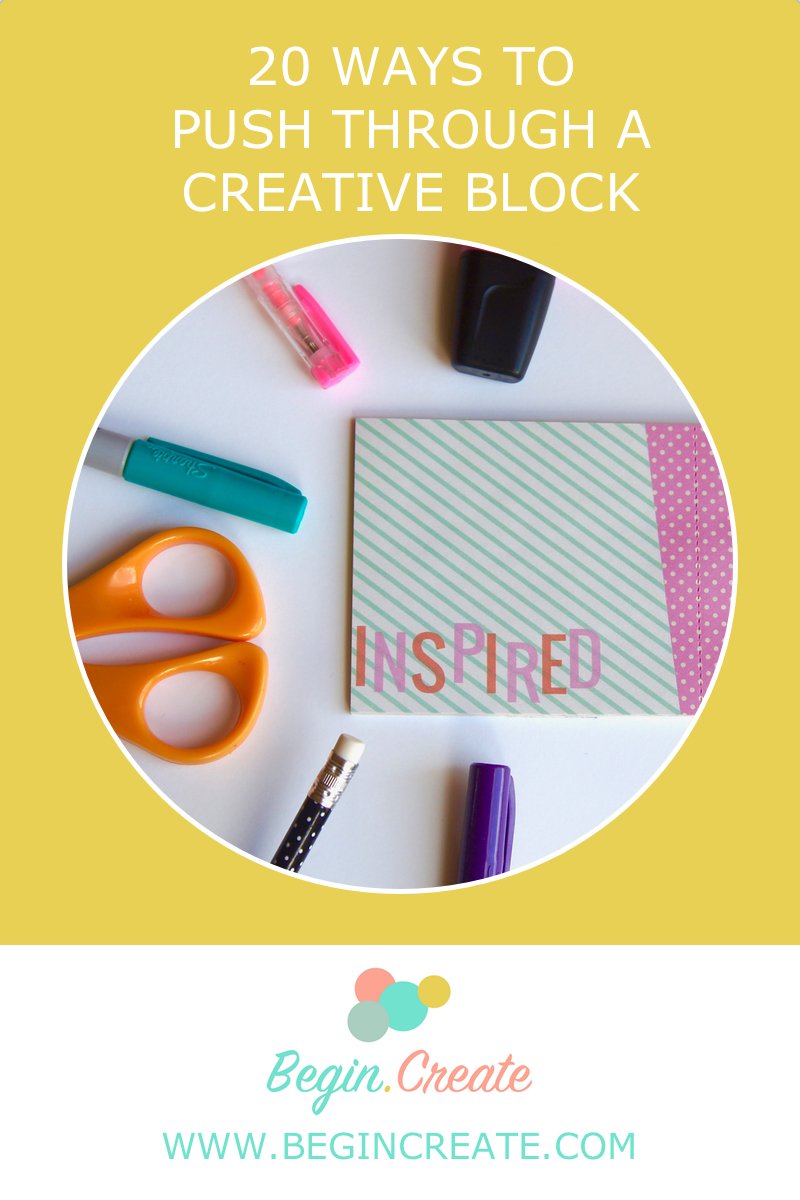 BeginCreate's tweet image. Throwback Thursday: 20 Ways to Push Through a Creative Block ow.ly/l2Er30gLLJh