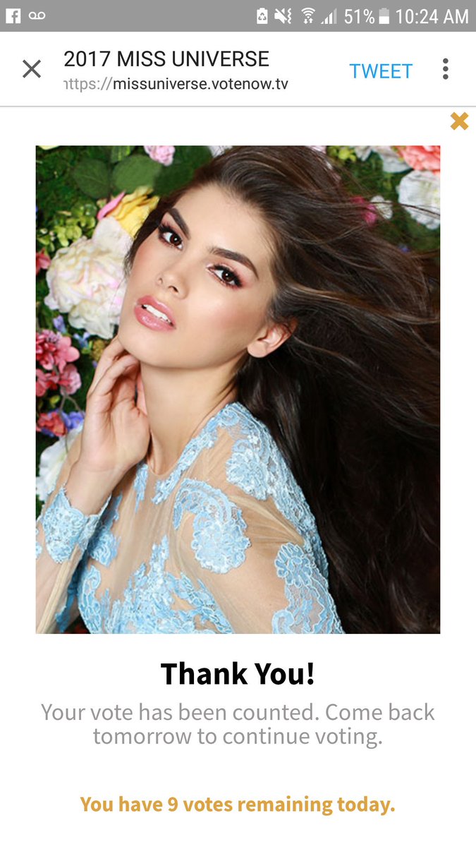 Sigamos apoyando a Denisse, México contigo!! #MissUniverso #DenisseFranco #estuyalacorona