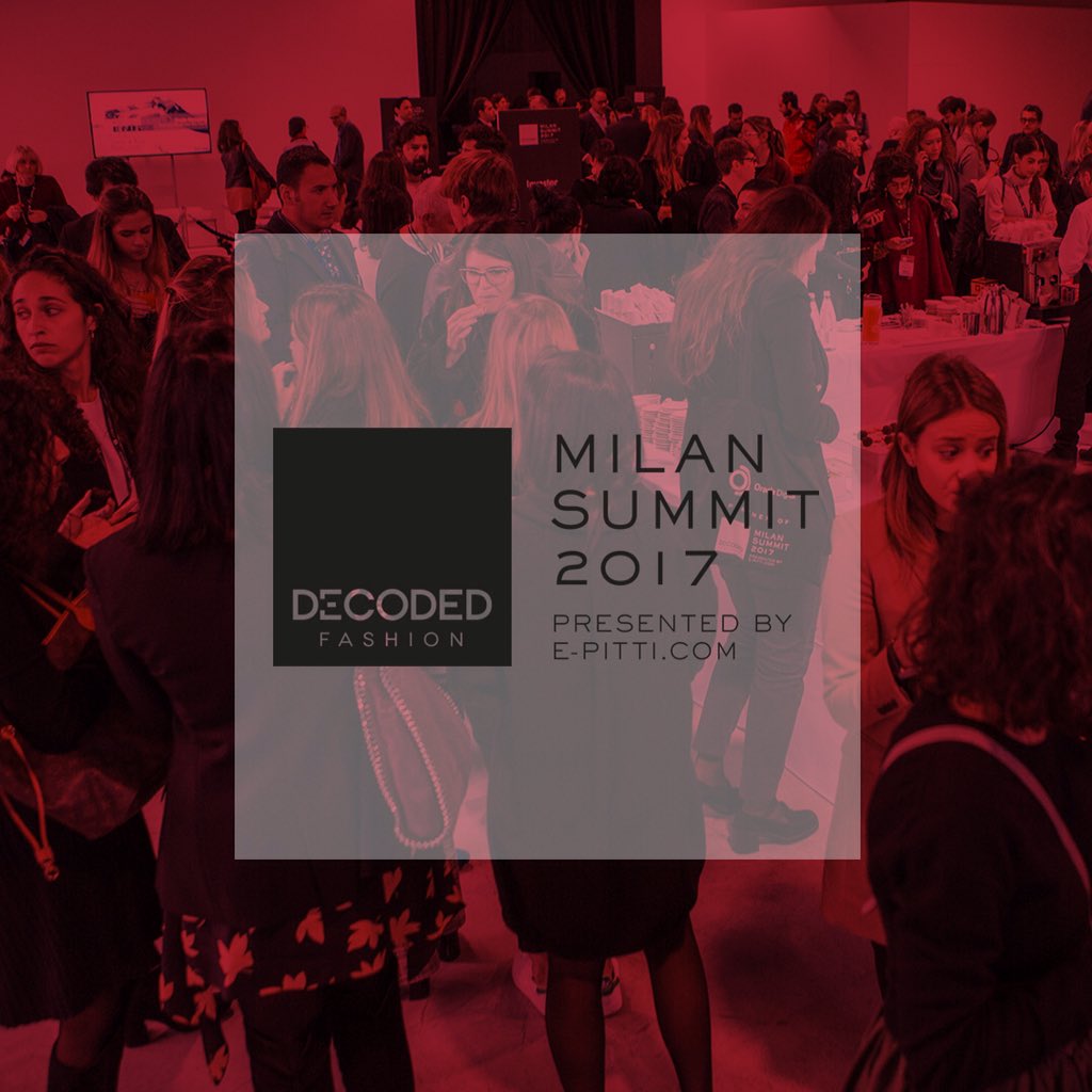 e_pitti's tweet photo. Let's throwback to the highlights of #DFMilan 2017! Check all the event details at https://t.co/KJjZ5uIfs4 with the incredible panels from industry professionals. https://t.co/QRnMqBuzEg
#dfmilan #epittistyle #fashiontech #fashioninnovation #tbt https://t.co/hhPV1rWmW0