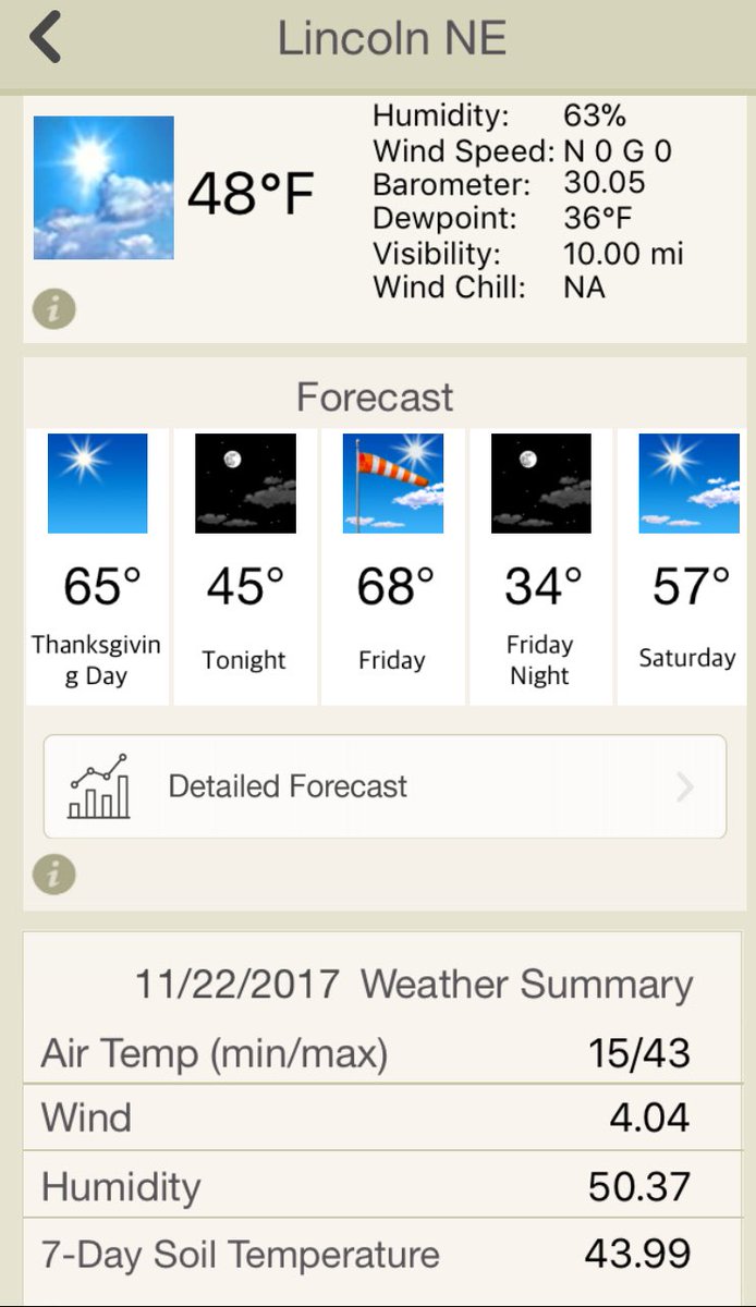 tylerw_ag's tweet photo. Nice day today, but it was cold yesterday morning. Soil temps in mid-40s. #AgriToolsApp #NEwx https://t.co/U3KMv8KeAq