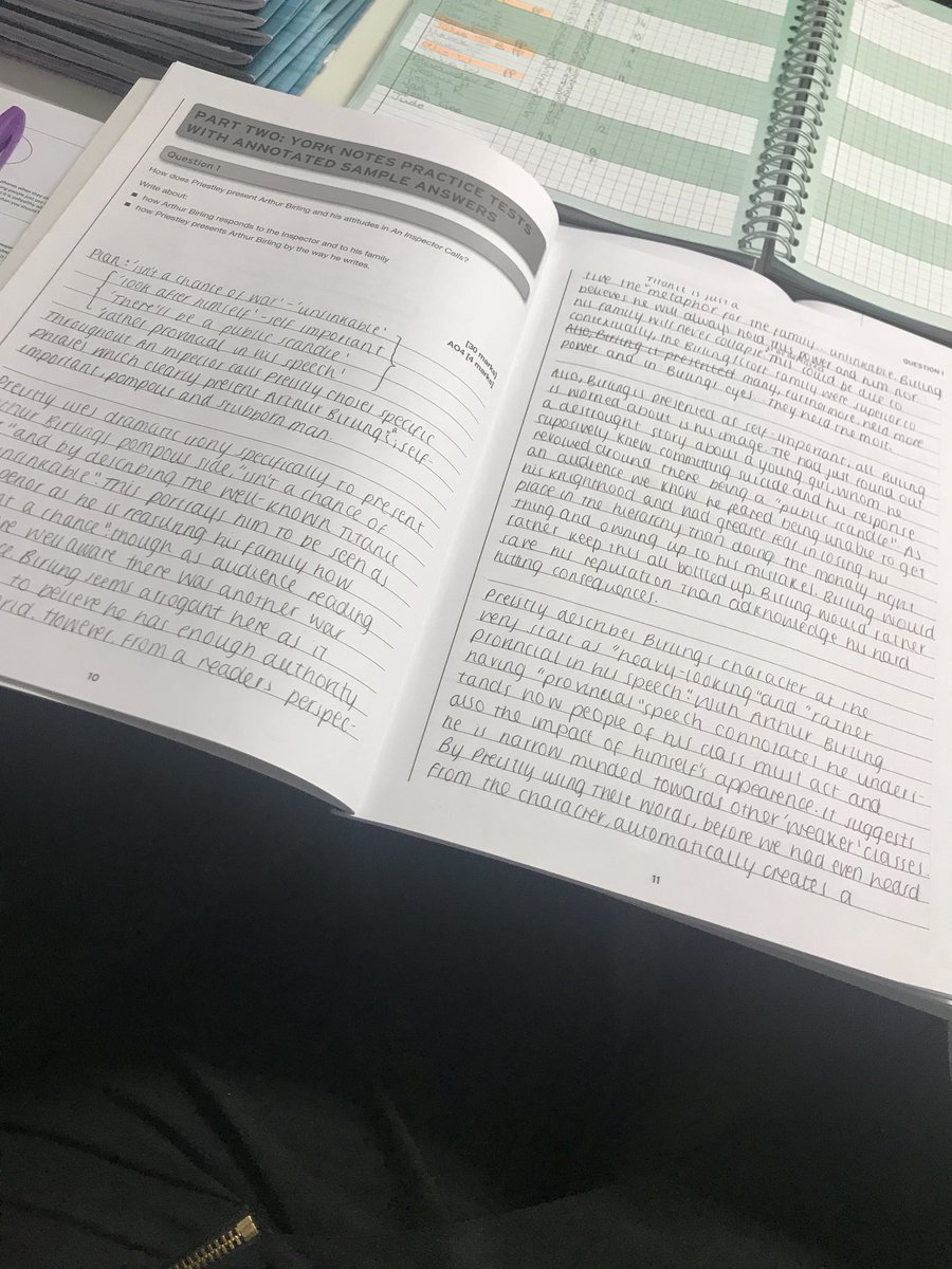 Amazing work from <a href="/KBAViking/">KBA Viking House</a> y11 student Katie G! Going above and beyond for revision❤️ happy to mark this extra work for you ❤️