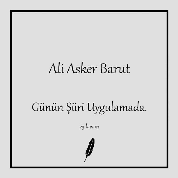 birkuplesiirapp's tweet photo. "Denizin ortasında
Uykusu kaçmış bir gemi
Bütün ışıklarını açıyor
Uzaktan çapkın çapkın
Göz kırpıyor deniz feneri
..."
#aliasker
Günün şiiri #birkupleşiir mobil uygulamada.
#şiir https://t.co/i6q4H9nDFT