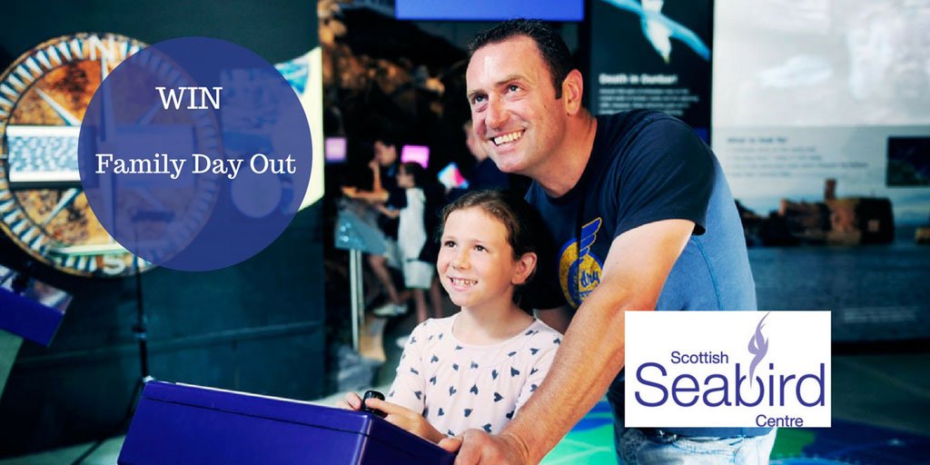 Win a family day out at the Scottish Seabird Centre. Free entry at bit.ly/2iYd4pl (ends 9am Mon 27th Nov, entrants 18+, T&amp;C's apply) Good Luck!